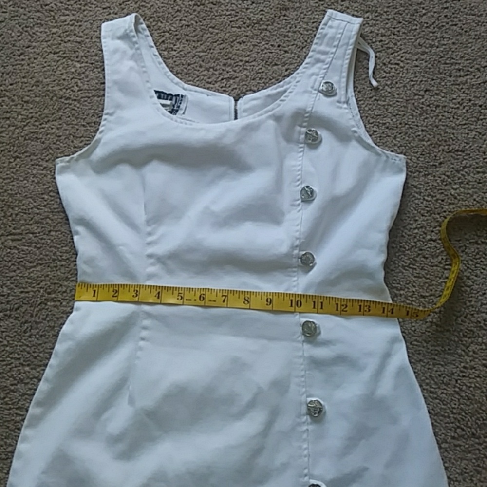 Vintage denim dress - Picture 6 of 8